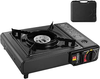 Hornillo de camping, cocina de trekking, encendido automático, control de calor preciso, quemador de supervivencia, equipo de supervivencia, equipamiento para camping, parque, viaje por