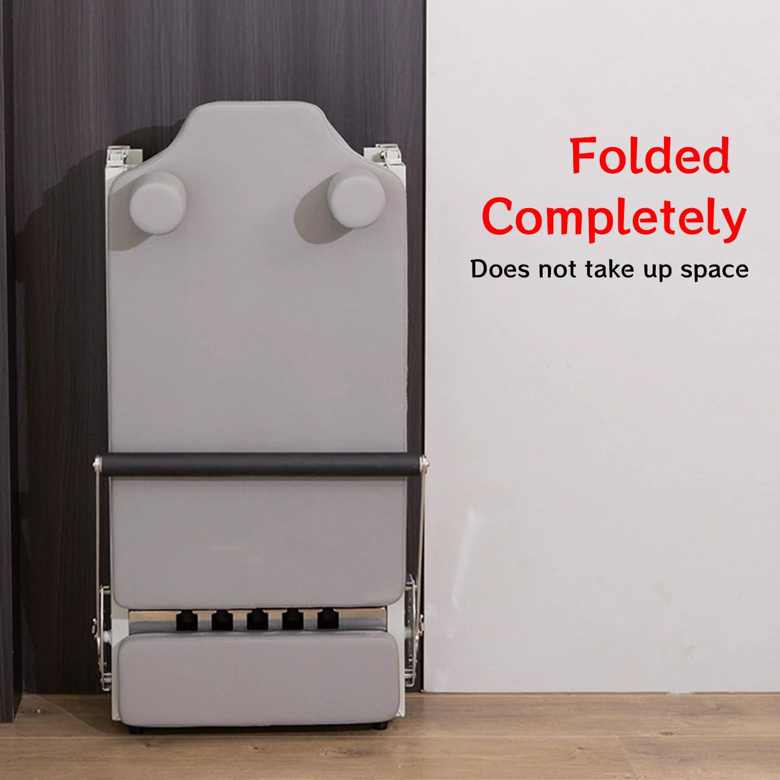 BVCL Reformer Pilates Machine, Foldable Pilates Reformer, Foldable Pilates Equipment for Home Workouts, Multifunctional Pilates Equipment(Black)