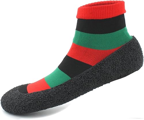 Miniatura 2 de Zapatos tipo calcetín descalzos para mujer y hombre, para deportes acuáticos, yoga, saltar, playa, caminar, fitness, calzado jamaicano, rasta, afro,