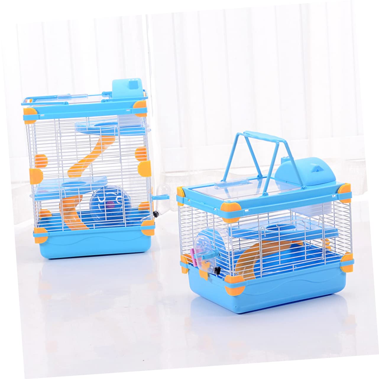 Beavorty Casa para Hámster Jaula Tipo Villa con Material Resistente Diseño Elegante para Mascotas