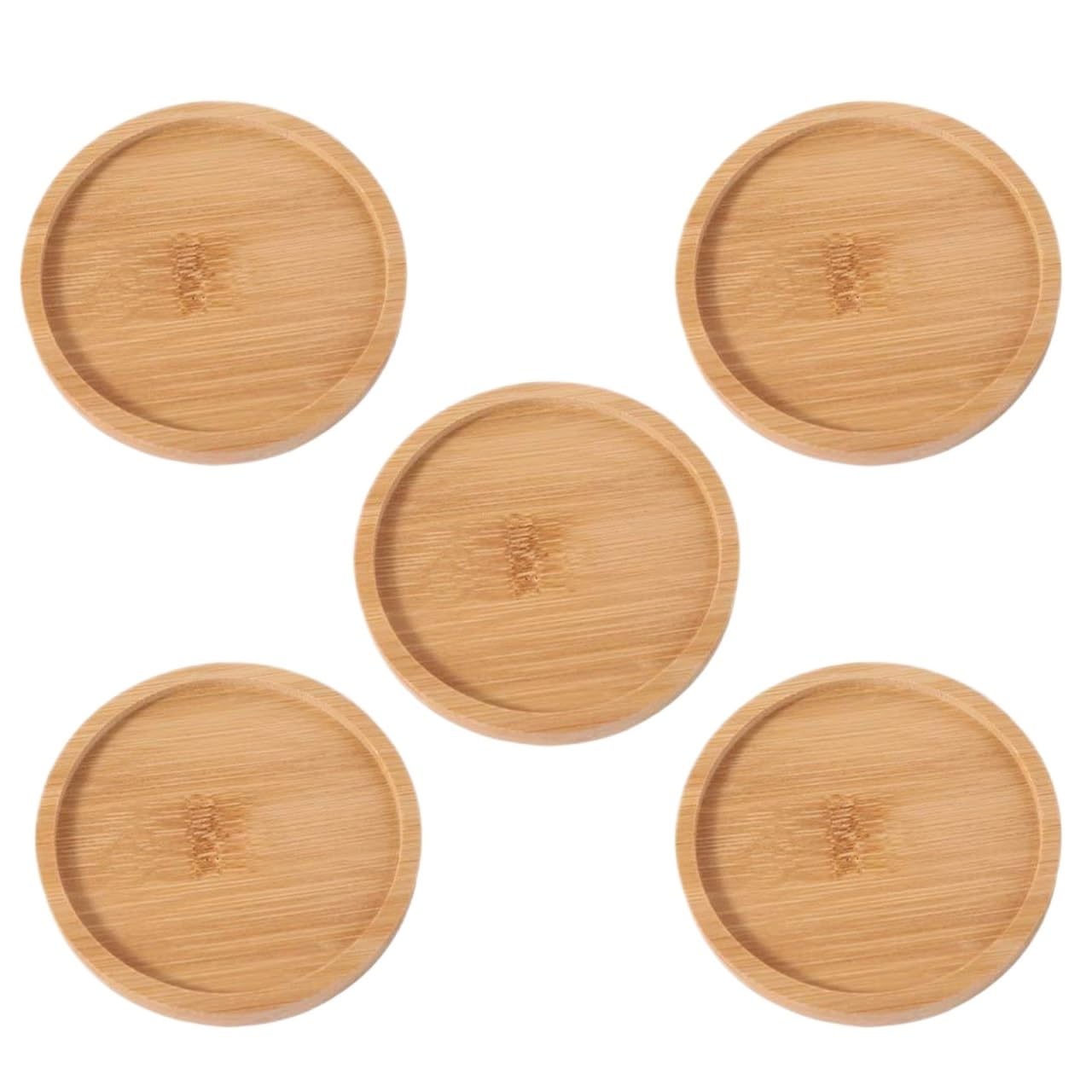 Coaster 5pcs Tableware Heat Resistant Coasters Insulated Placemat Desktop(Color2)