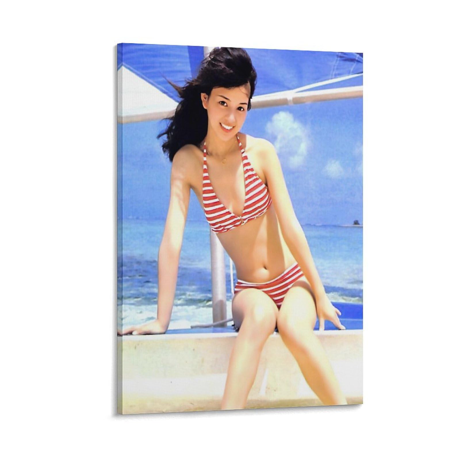 Amazon.co.jp: 岡田奈々 女優 歌手若い頃 レトロ 水着1 ポスター