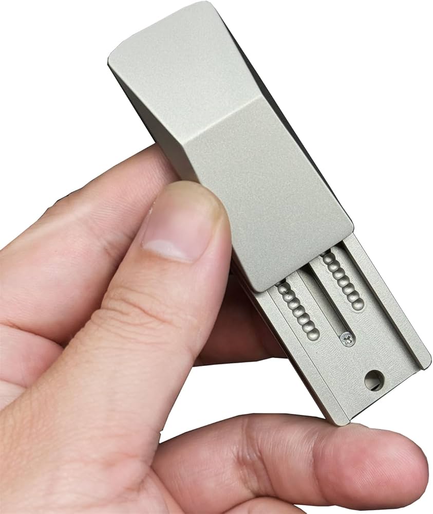 Amazon.co.jp: Pickup ステンレス鋼触覚スライダー EDCフィジェット