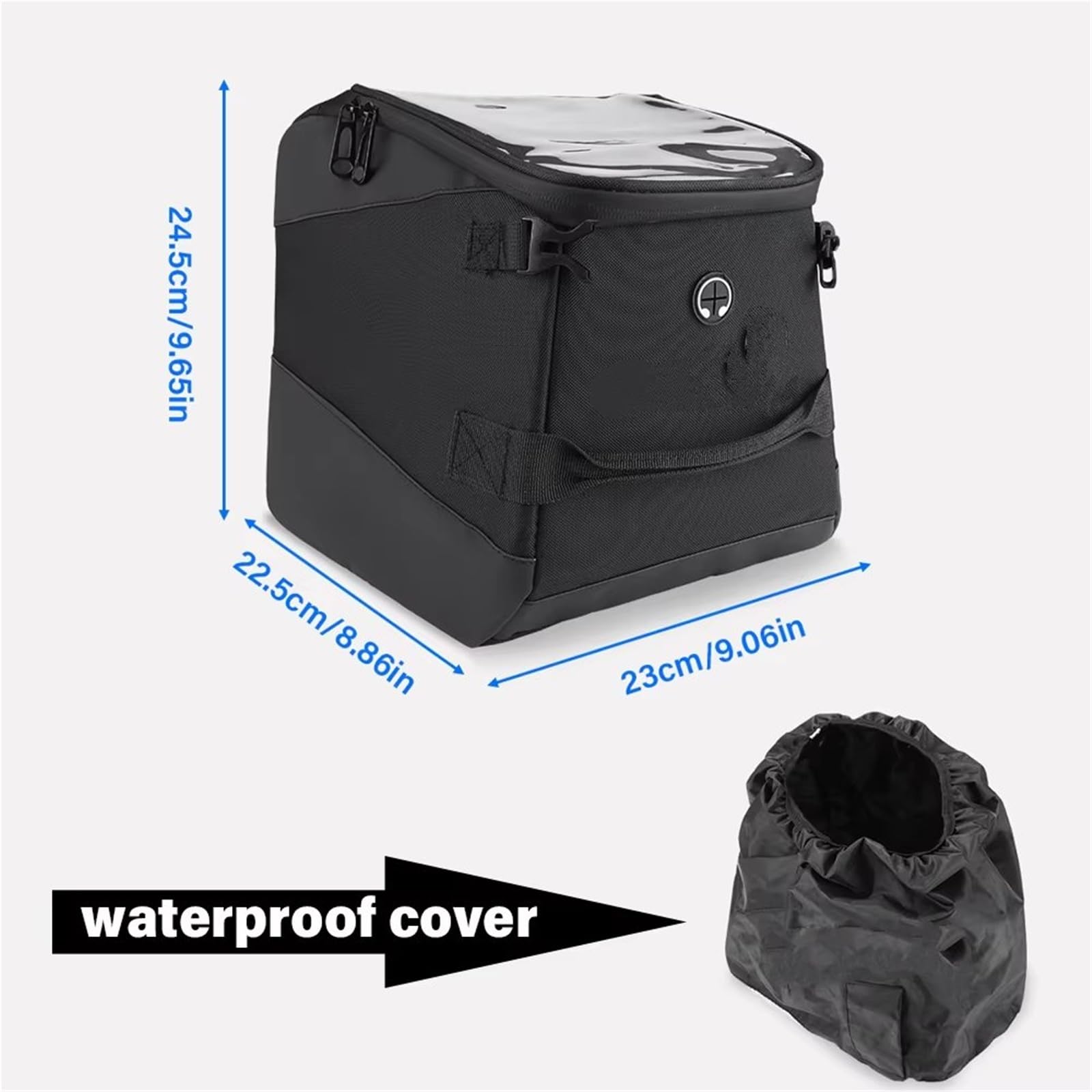Bolsa Alforja Motor Bolsa Túnel Para ADV350 Para FORZA350 Para NSS350 ADV 350 Para FORZA NSS Almacenamiento Scooter Depósito Cubierta Impermeable | A