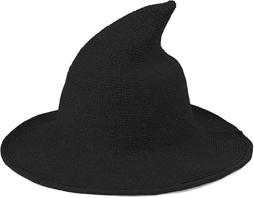 Komotu Double-Layer Wool Witch Hat (Structured)