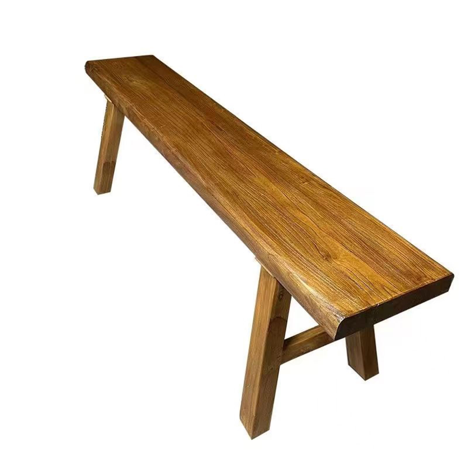 Banc en bois de salon et entrée pour créer un coin nature chaleureux