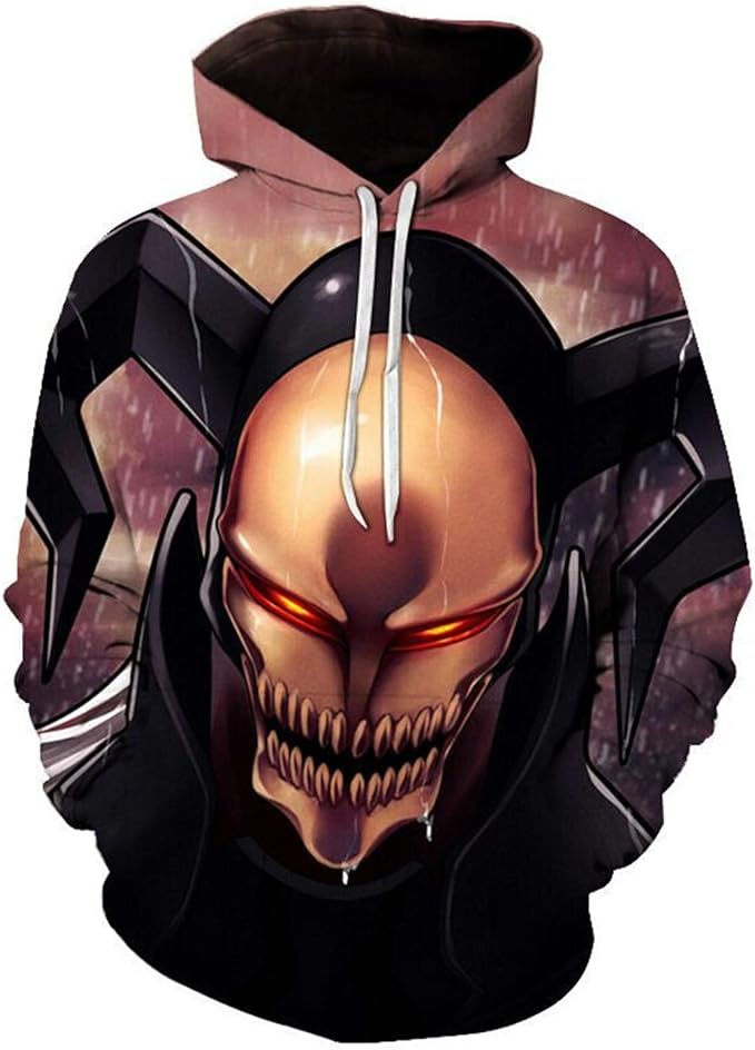 IUYITYBleach3d Printed Hoodie, Spring Hoodie, Casual Hoodie, Long