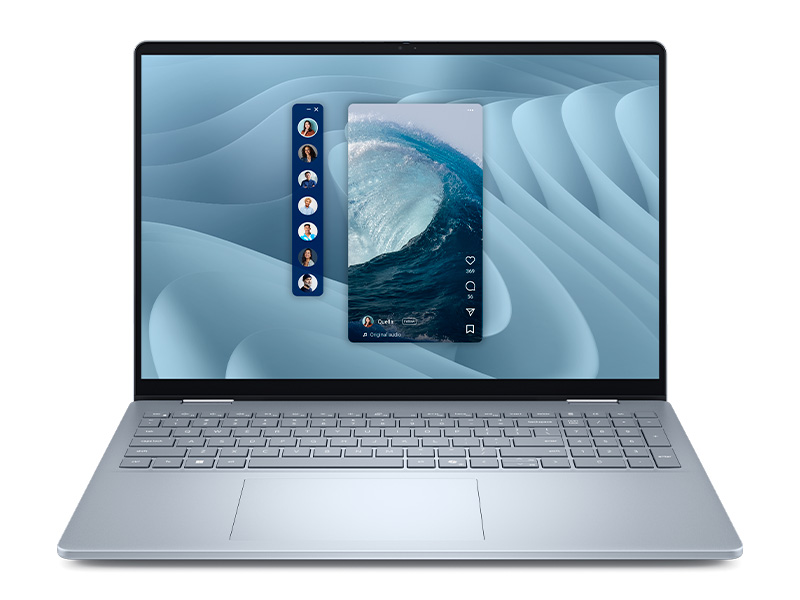 Dell 16 Plus 2-in-1 Laptop Copilot+ db06250-16.0-inch 16:10 FHD+