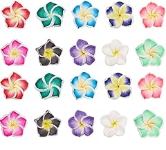 100pcs Plumeria Beads 15x8mm