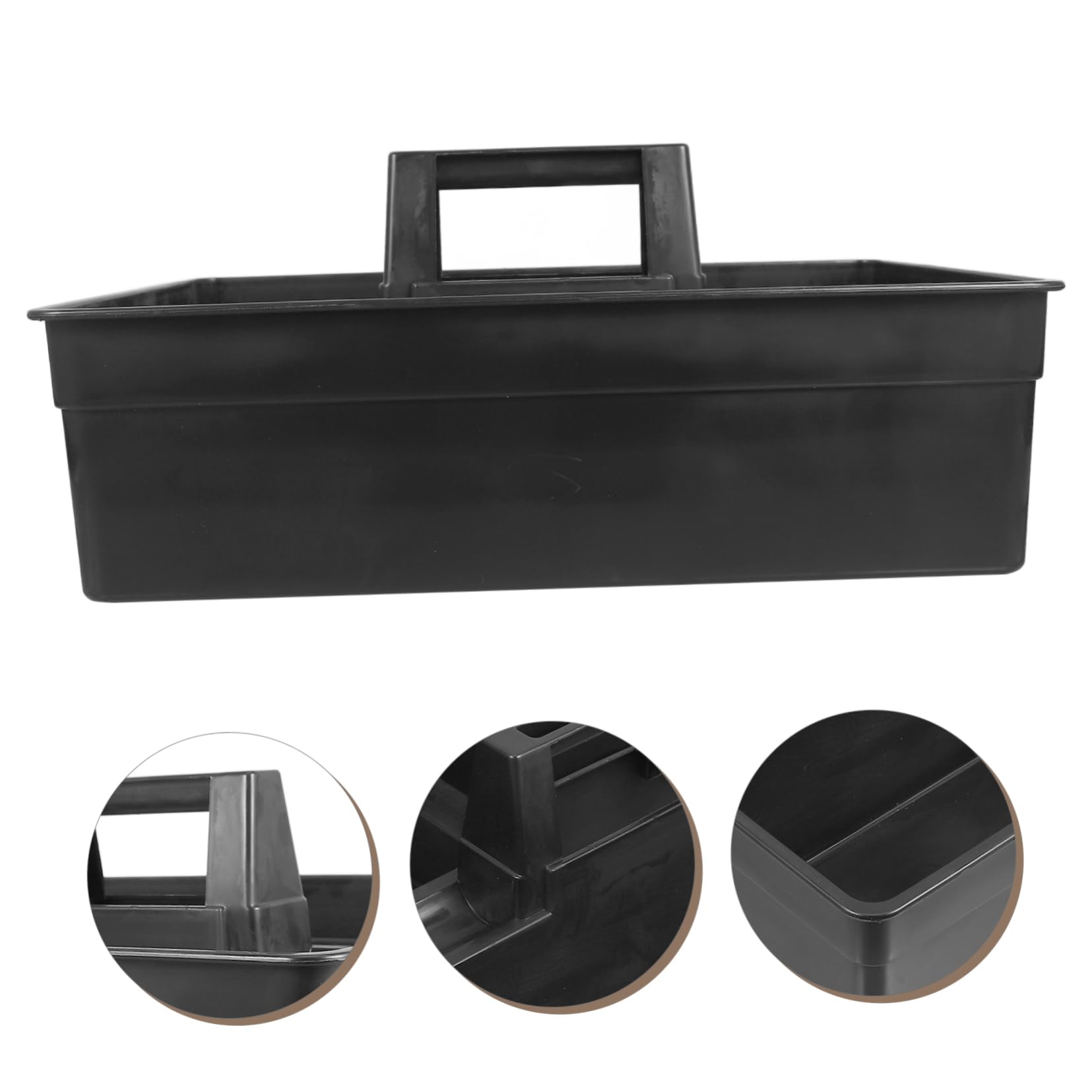 Alipis Cesta De Limpieza Para Hotel Organizador De Herramientas De Plástico Con Asa Para Almacenamiento De Productos De Limpieza Cocina o Baño