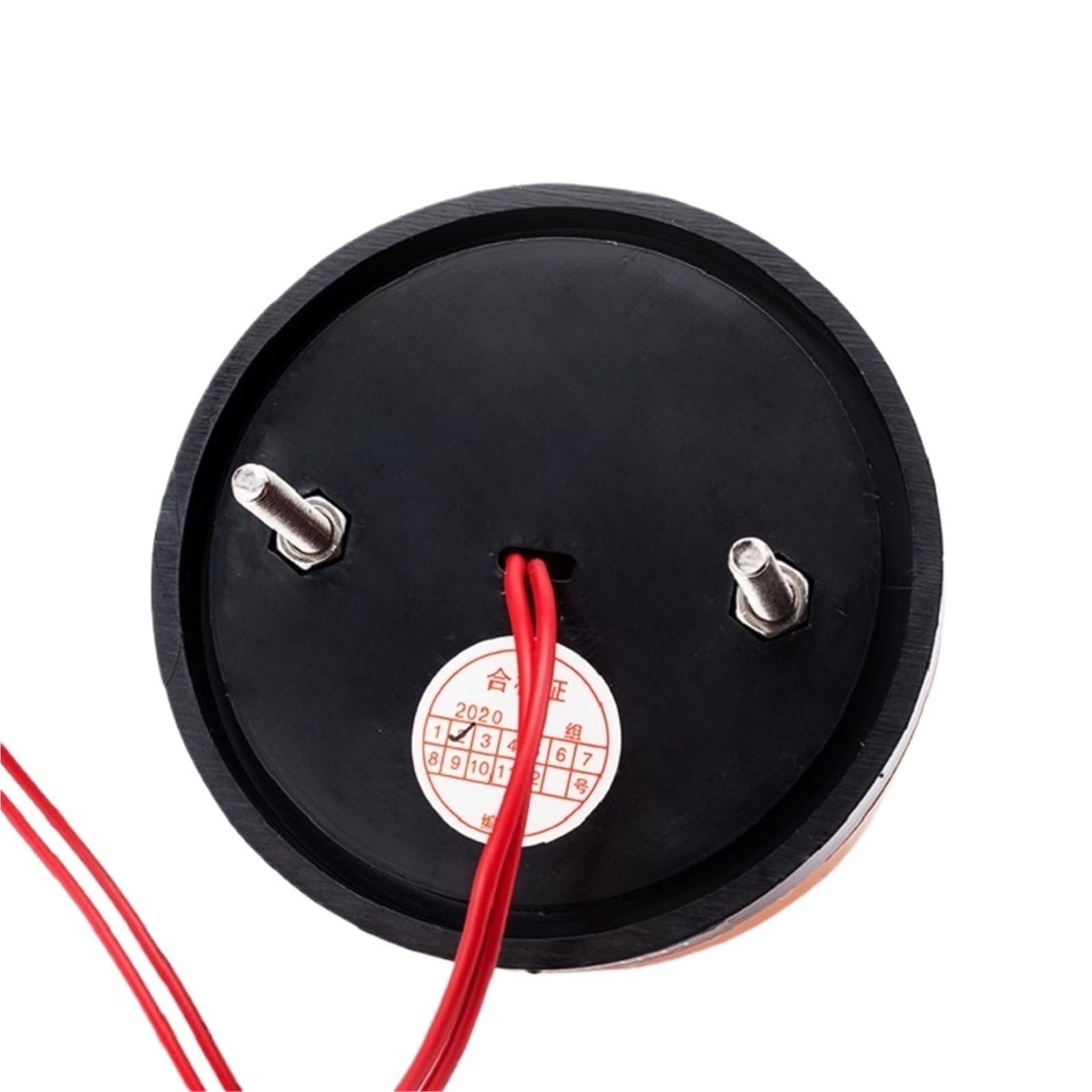 Mini lampka ostrzegawcza, alarm ostrzegawczy, migające światło LED 3071, 12 V, 24 V, 220 V, bez brzęczyka (niebieska, 24 V)