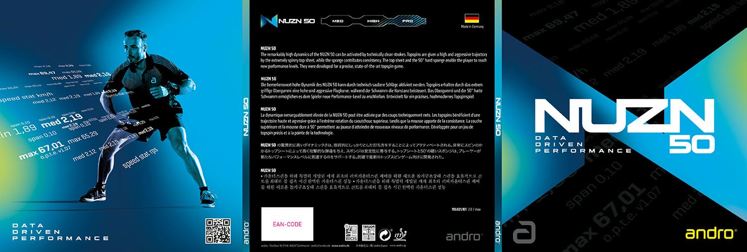 ANDRO NUZN 50 2,0mm schwarz