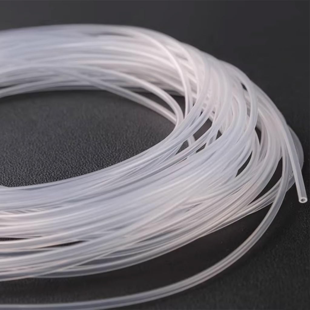 Manguera De Goma Transparente De Grado Alimenticio Tubo De Silicona Suave Micro Flexible 1 Metro 1.5x2.5mm