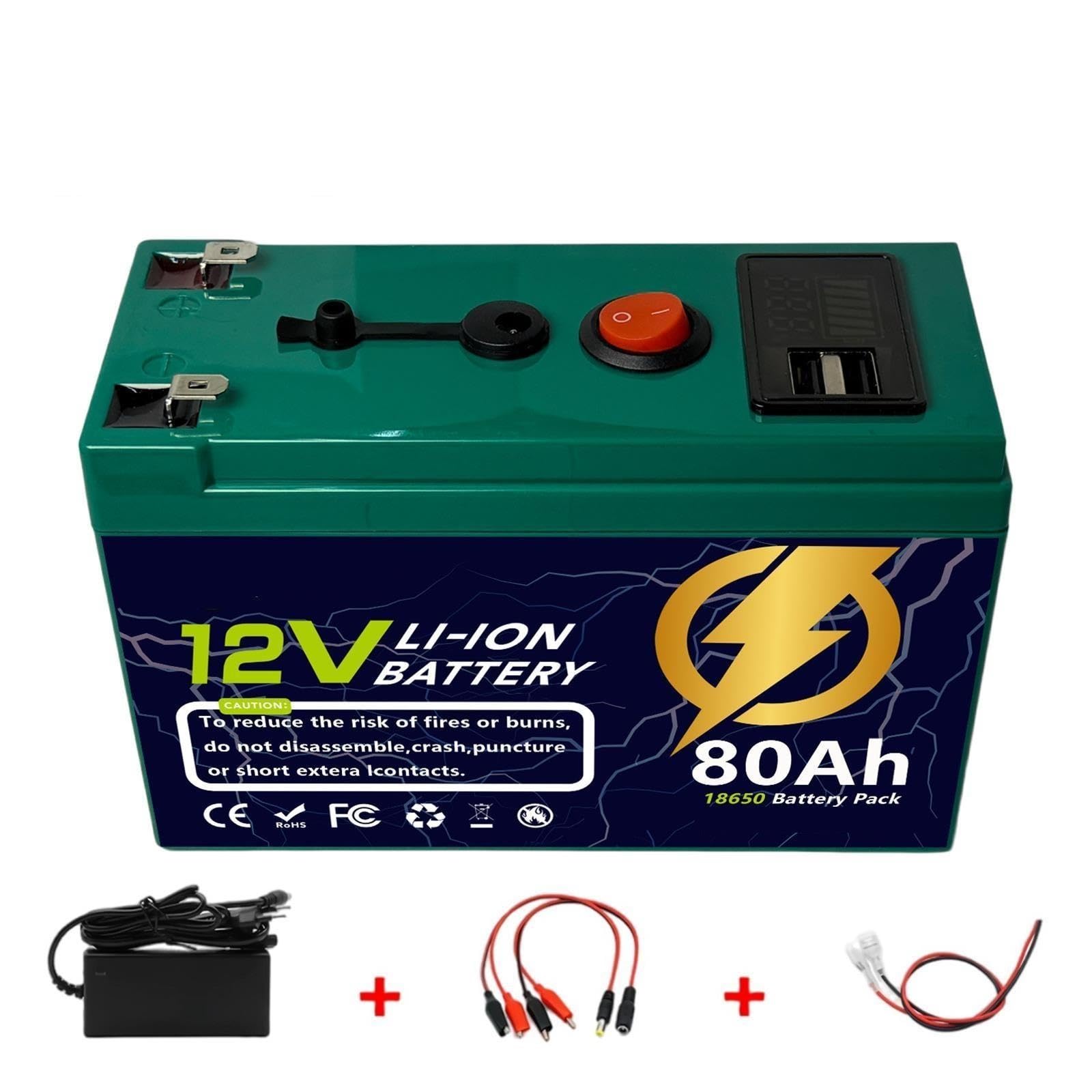 Batería De Iones De Litio De 12 V Y 150 Ah BMS Integrada 4000 Ciclos O Más