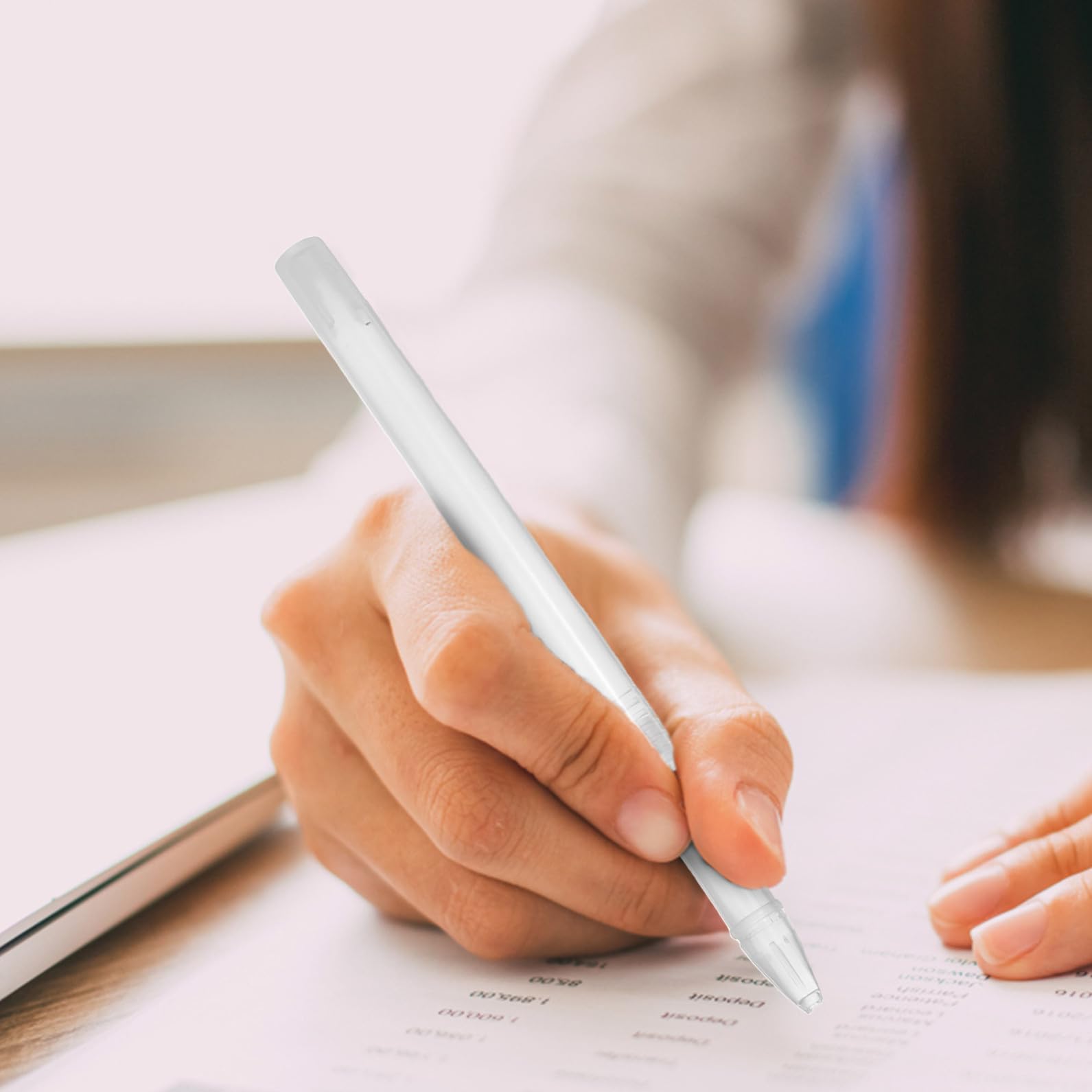 STOBOK 100pezzi Astucci Trasparenti Per Penne Contenitori Vuoti Per Studenti Leggeri e Pratici Facili Installare e Rimuovere Ricariche