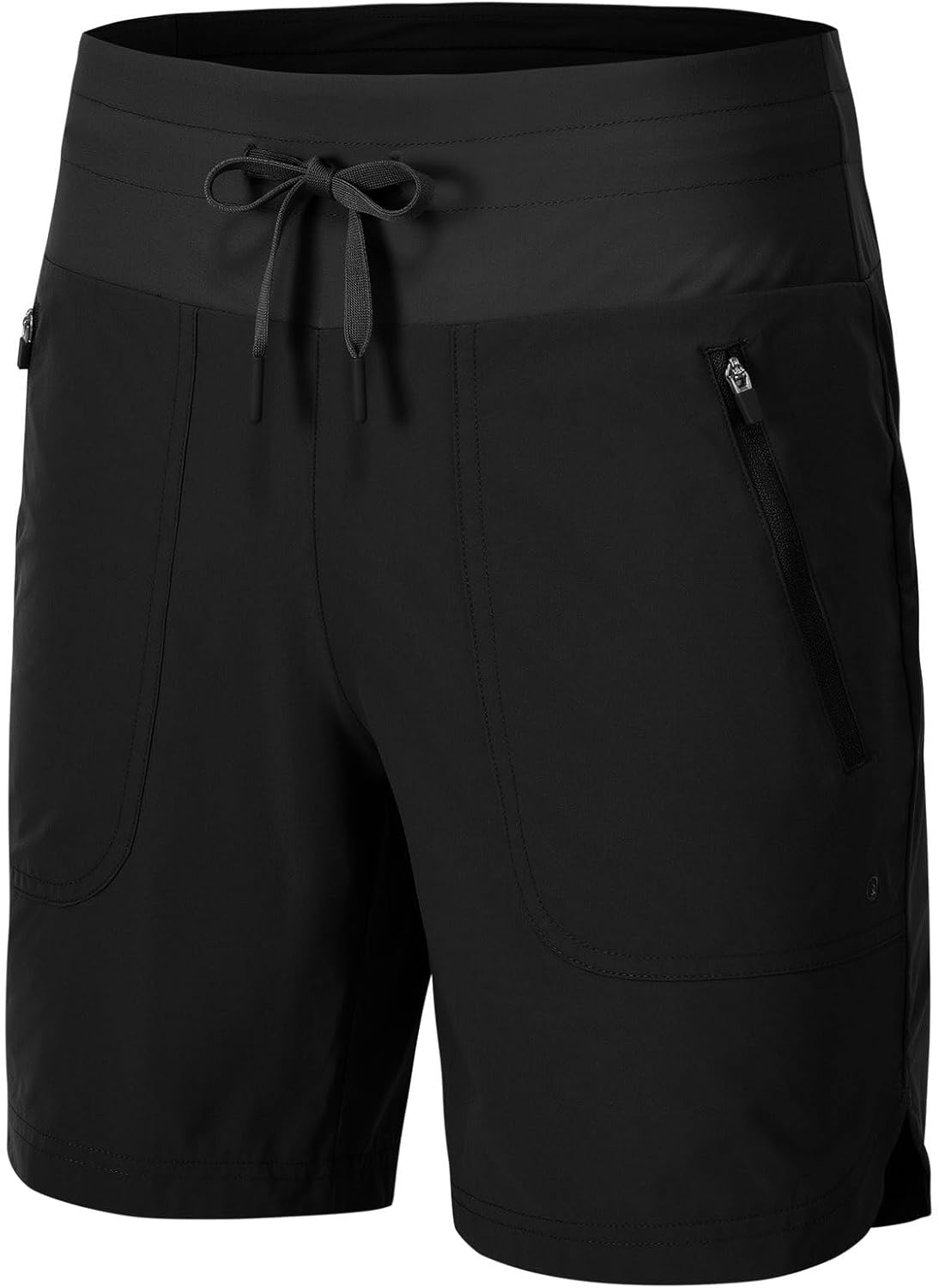 Rdruko Women's Swim Board Shorts with Liner 7" High Waisted UPF 50+ Beach Trunks Shorts