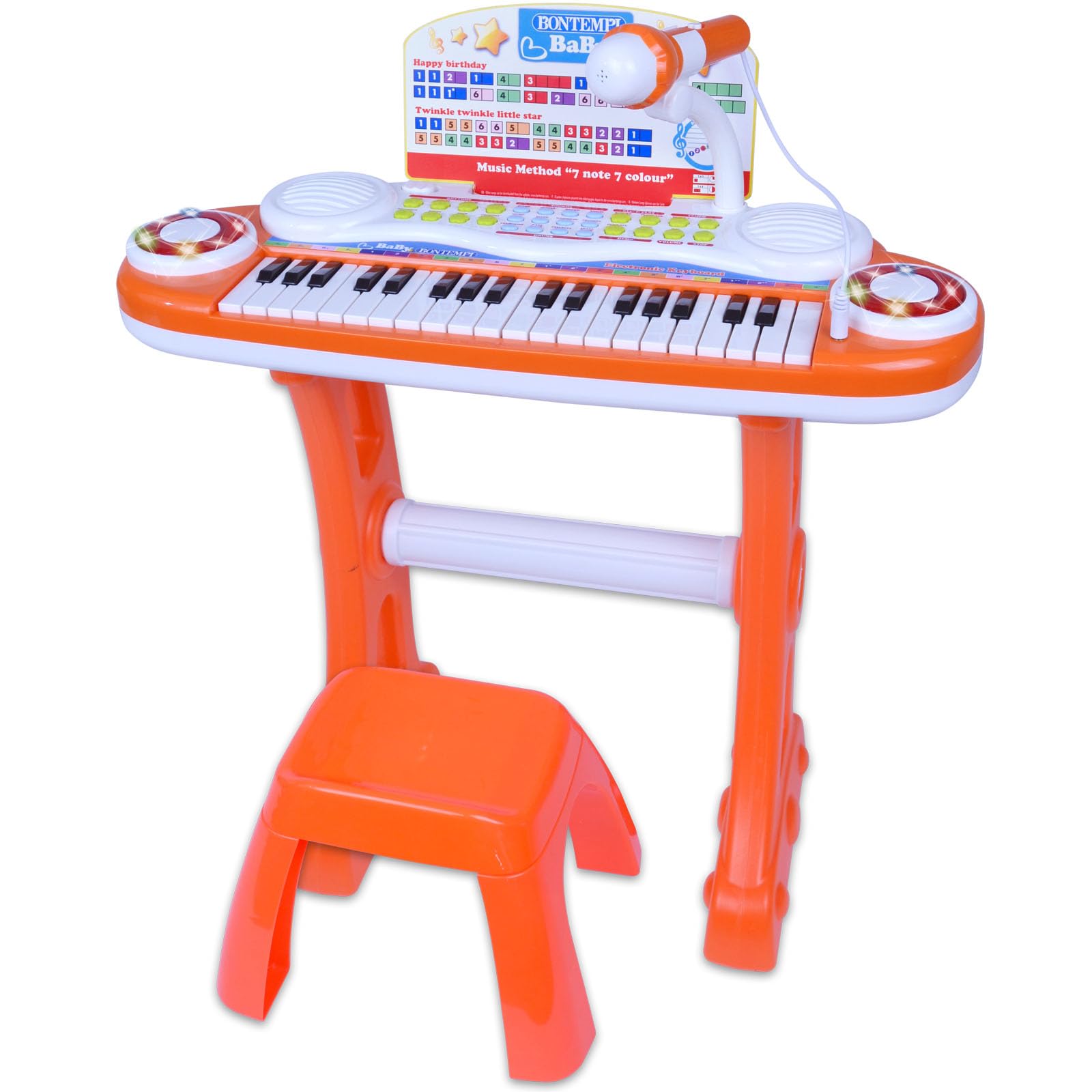 Bontempi - MiniMaestro: Tastiera Giocattolo Elettronica, 480x550x200 mm