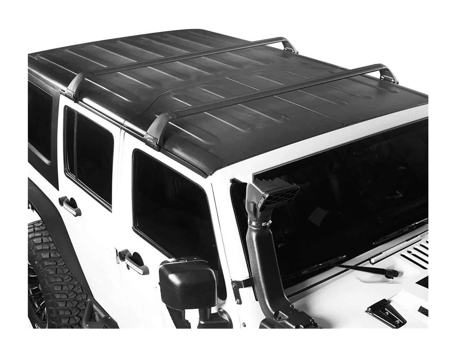 Portapacchi Auto Per Jeep Per Wrangler JL 2018+ Per Gladiator JT Barre Trasversali Portatutto In Alluminio Con Serratura Per Auto 4x4 Fuoristrada Barra Trasversale