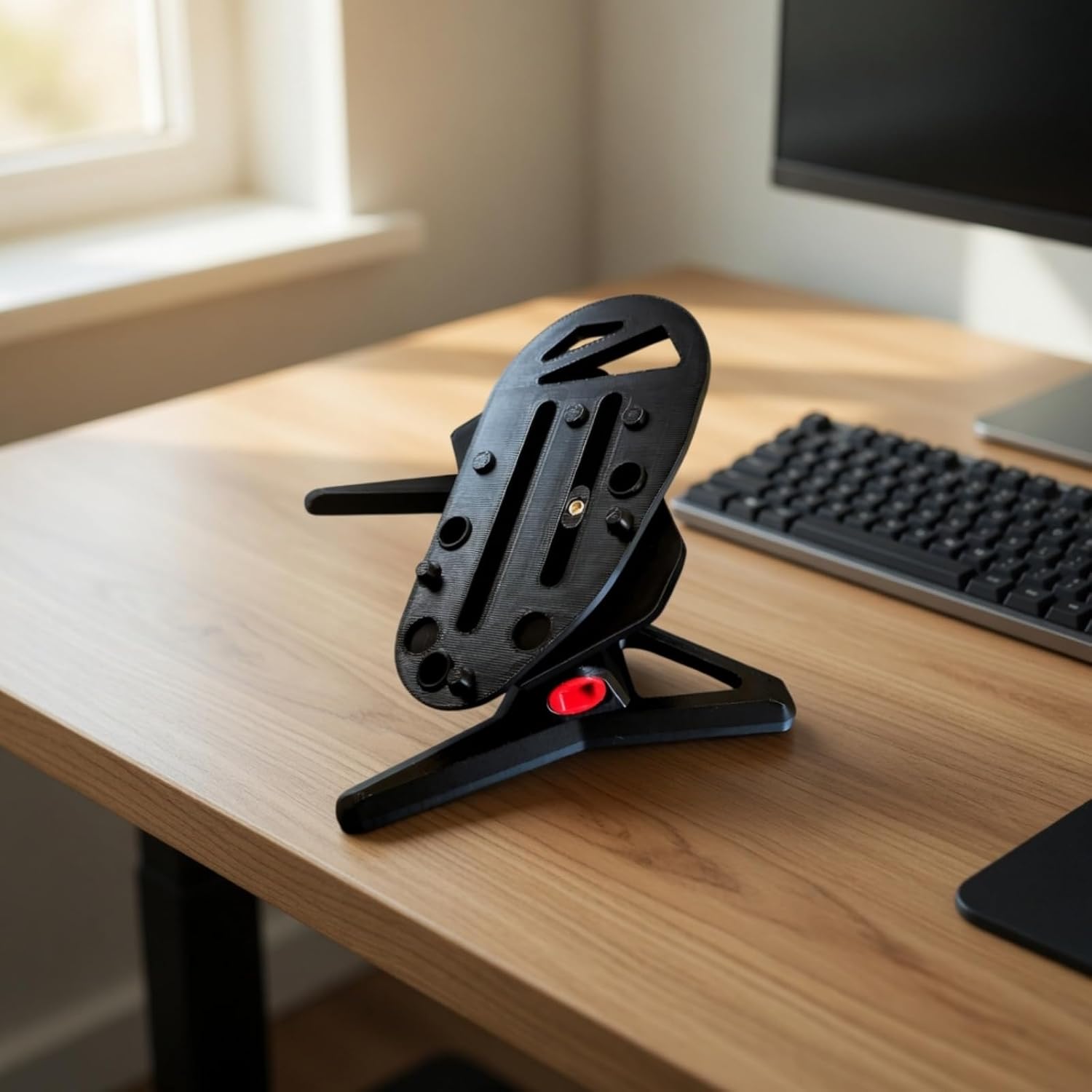 Adjustable Stand for Handheld Keypad Display Compatible with Azeron Cyborg and Angle Support with Rotation Adjustment