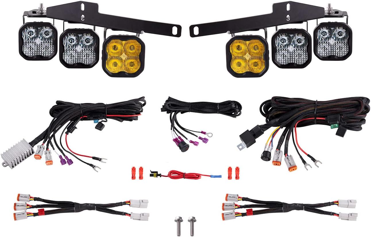 Diode Dynamics SS3 LED Fog Light Kit compatible with Ford