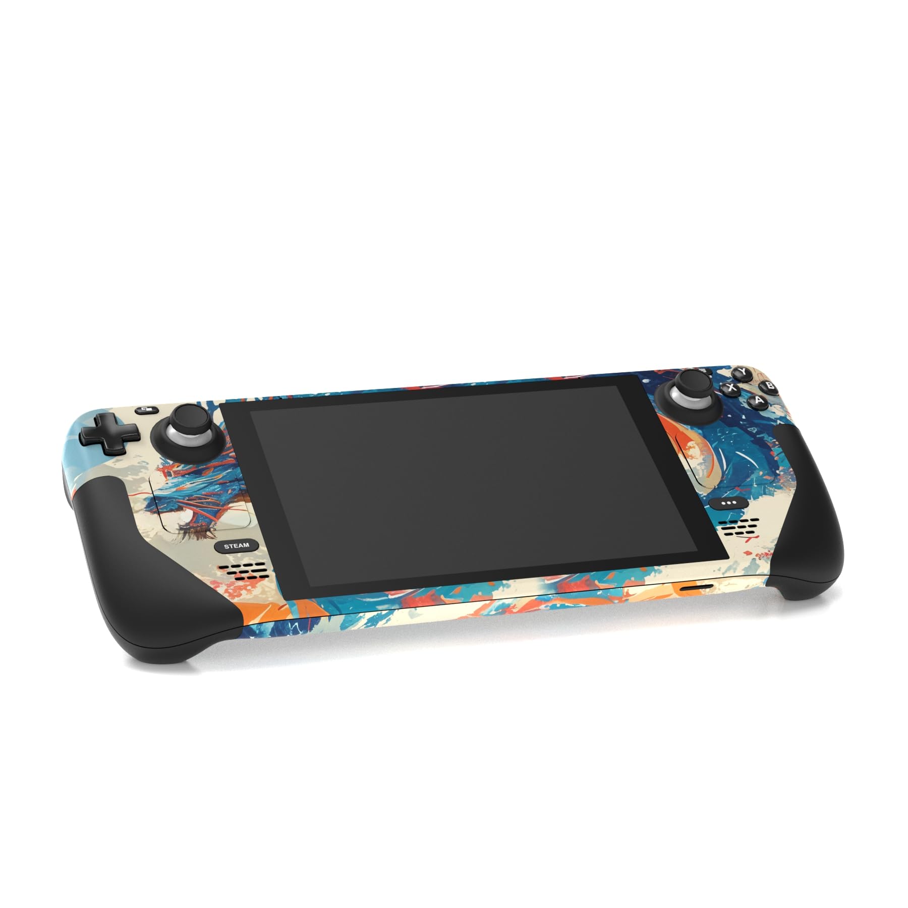 playvital Adesivo Skin per Steam Deck,Adesivi Decal Sticker Vinile Protettiva per Steam Deck OLED/LCD Console-Elisio del Drago