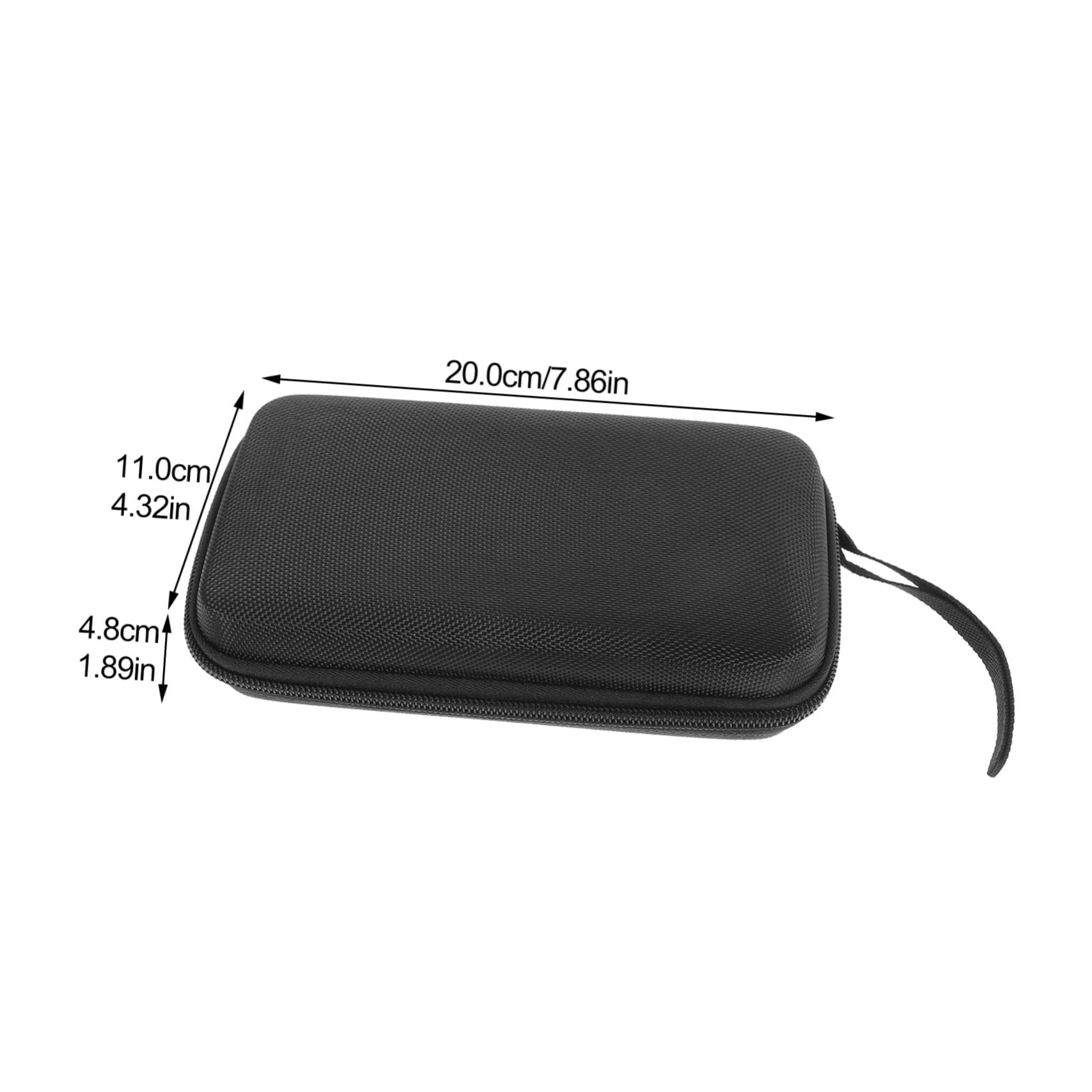 LALAFINA Microphone Storage Case for Go Ii Dirtproof Splashproof Protection Stylish Design for Mic Accessories Durable Carrier Bag for Safe Transport