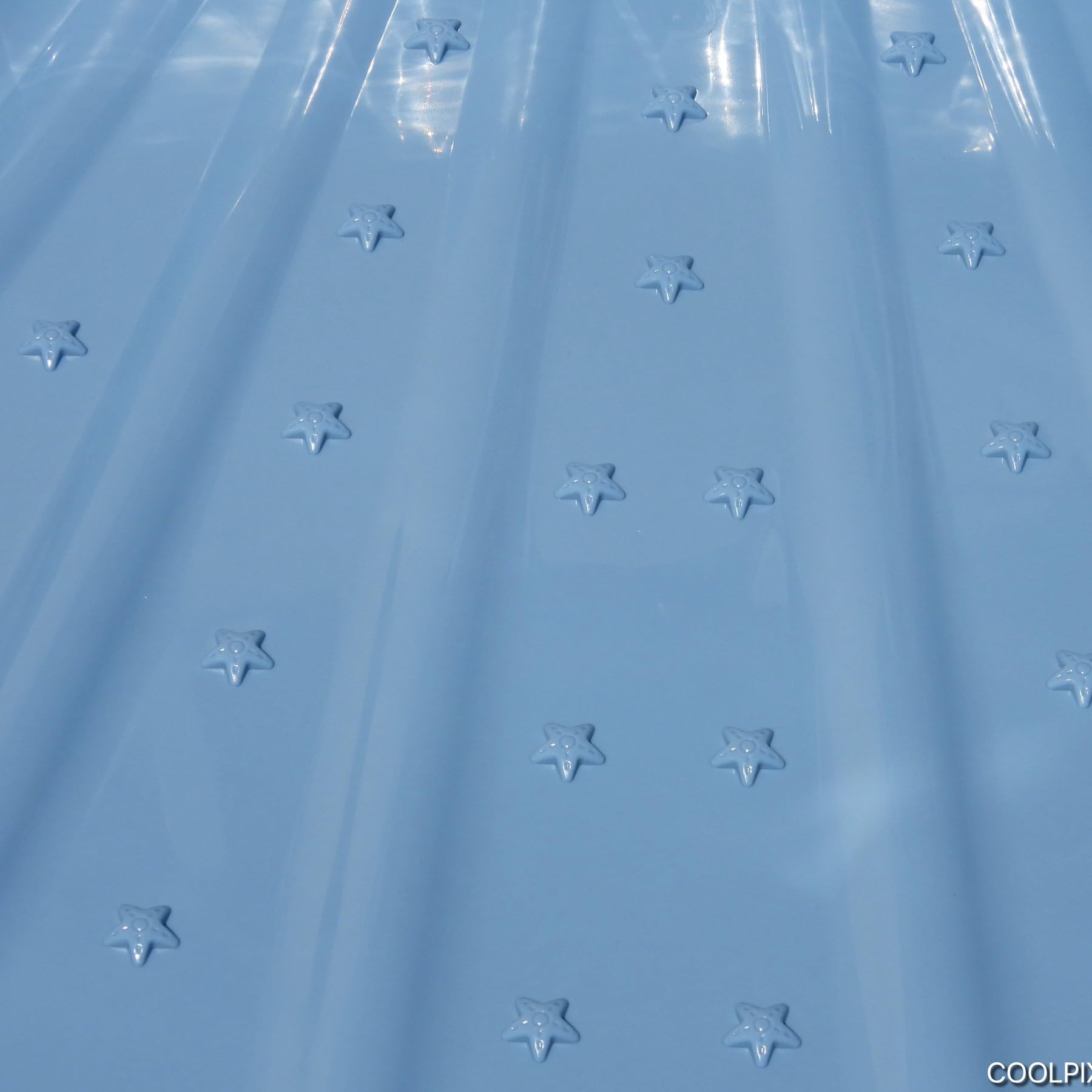 TikTakToo Sand & und Wassermuschel I Sandkasten ohne Abdeckung (1-teilig) (Pastell blau Sterne)