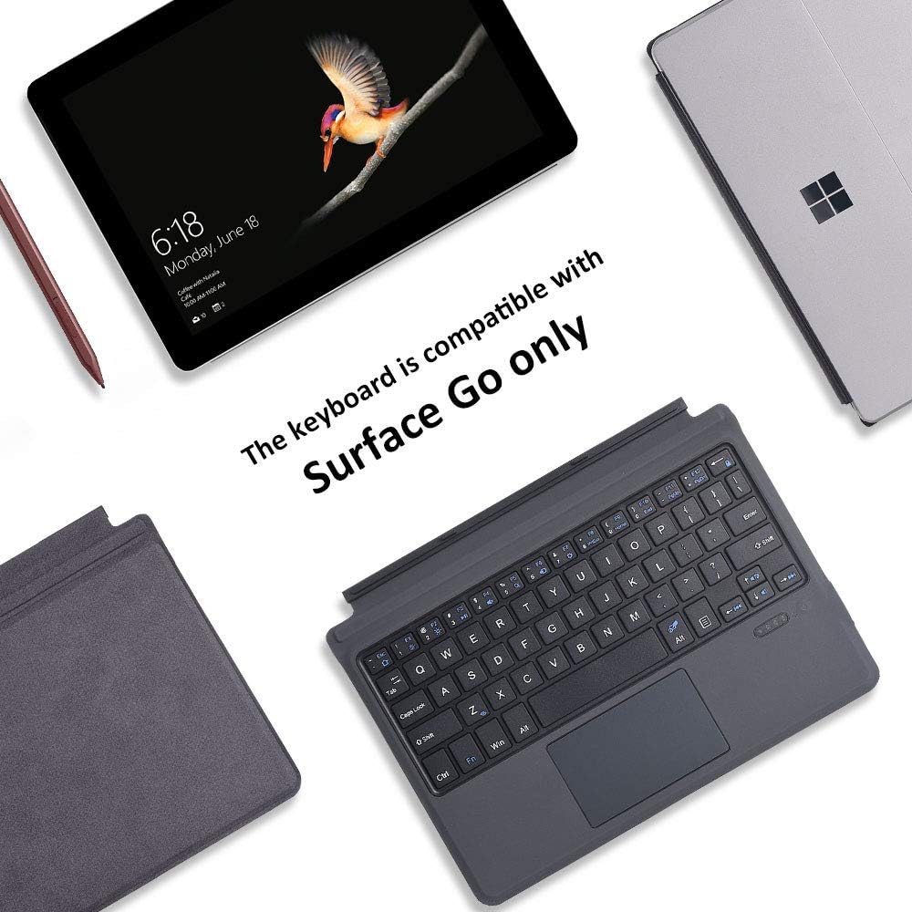 Review Product Uogic Type Cover for Microsoft Surface, Mechanical Keyboard for Surface, Ultra-Slim Portable Wireless Bluetooth Keyboard for Surface Go 2/1, Rechargeable Best Promo Uogic Type Cover for Microsoft Surface, Mechanical Keyboard for Surface, Ultra-Slim Portable Wireless Bluetooth Keyboard for Surface Go 2/1, Rechargeable