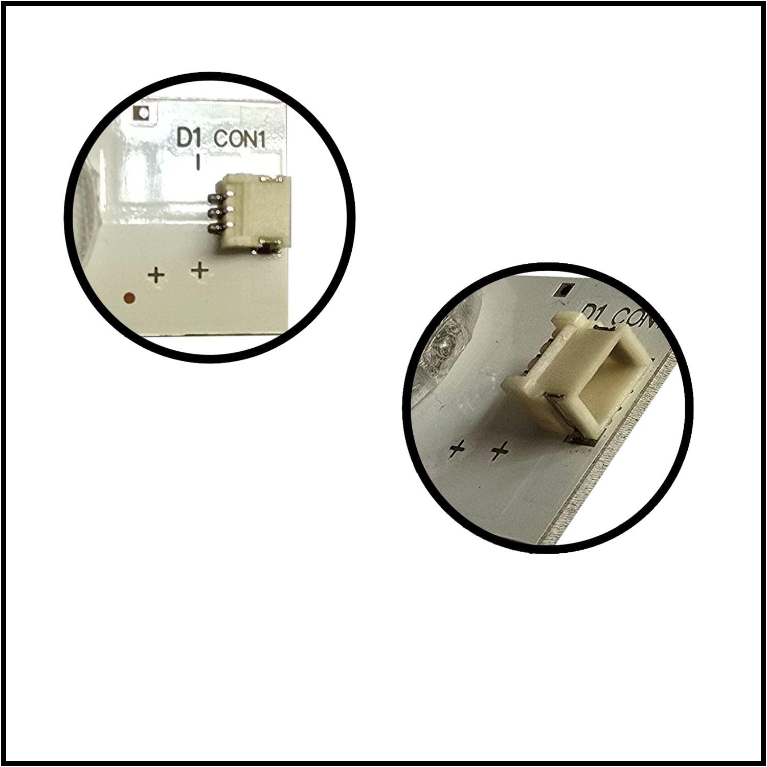 Generico KIT 5 BARRE LED PER LG 43LH500T 43LH500T-ZA 43LH500TZA
