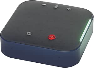 Conference Bluetooth Speakers with Microphone, 360° Voice Pickup & Dual Noise Cancelling Computer Speakerphone with 4 Mics, USB C, Wireless Meeting Speakerphone for Work/Teams/Zoom/Home Office