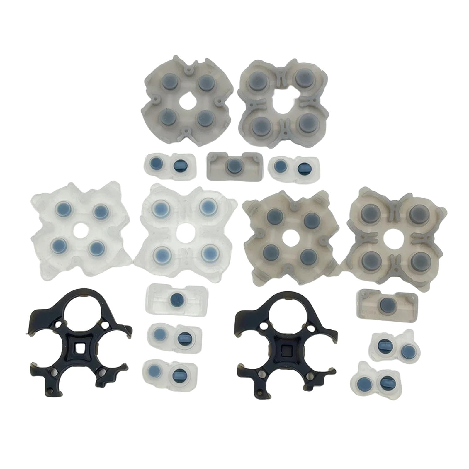 30sets V1.0 V2.0 3.0 for Sony PS5 Controller Gummi Leitfähigen Taste Membran Tastaturen(For PS5 V1)