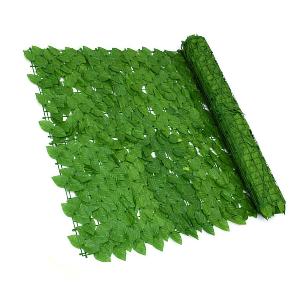 Siepi Artificiali Recinzione di Foglie di Finta Decorazione per fondale a parete con foglie di vite in finta pianta per cortile recintato da giardino interno all'aperto LIOYUHGTFY 121(Color:,Size:100x