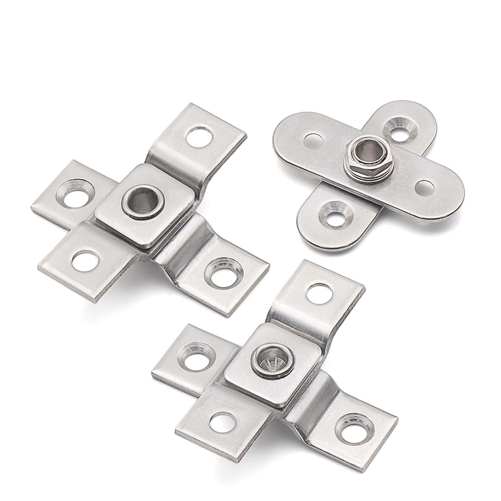 Vsitikvs Damping Shaft 360 Degree Rotating Hinge Stainless Steel Adjustable Torque Positioning Buffer 1Pcs