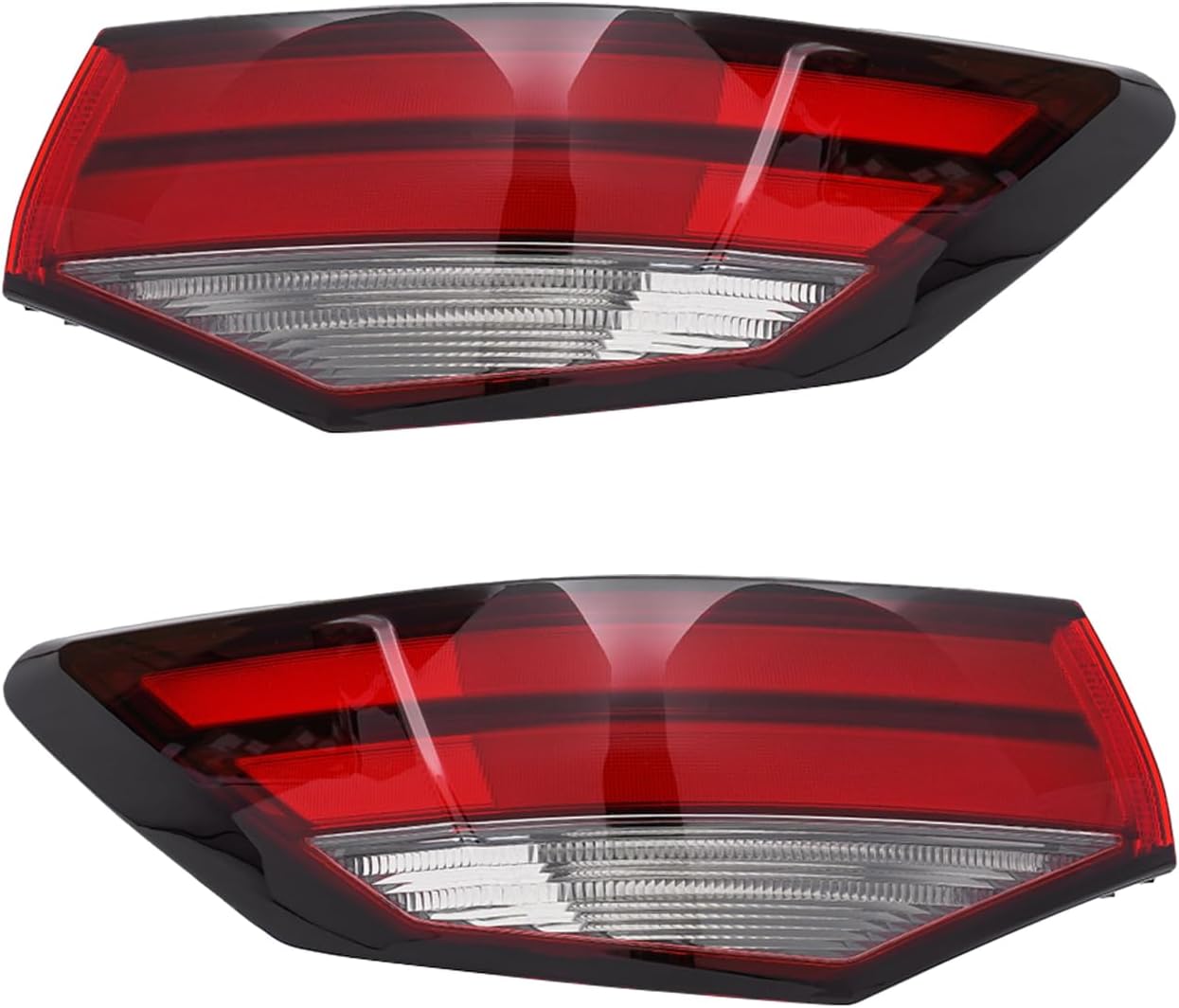 LED Outer Tail Lights Assembly Compatible with Nissan Sentra 2020 2021 2022, Left Right Side Brake Light Tail Lamp Light, OE/OEM Part Number 265506LB0A / 265556LB0A