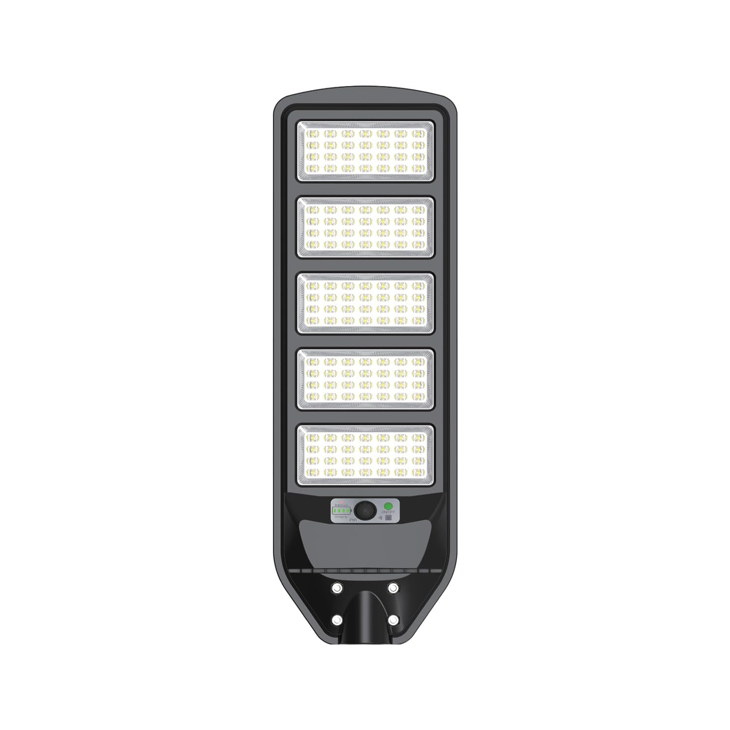 LUKER JVLuker 30 Watt Led Solar Integrated Streetlight 30w with Pir Sensor and Timer/Brightness Remote Control Water Resistant Lights for Walls Garden Fence 1 Year Warranty (Pack of 1, White Light)-image-10