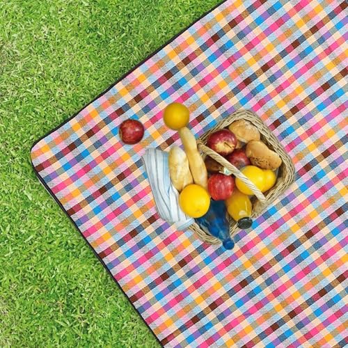 Manta de picnic para parque al aire libre grande y resistente NUOBESTY 7