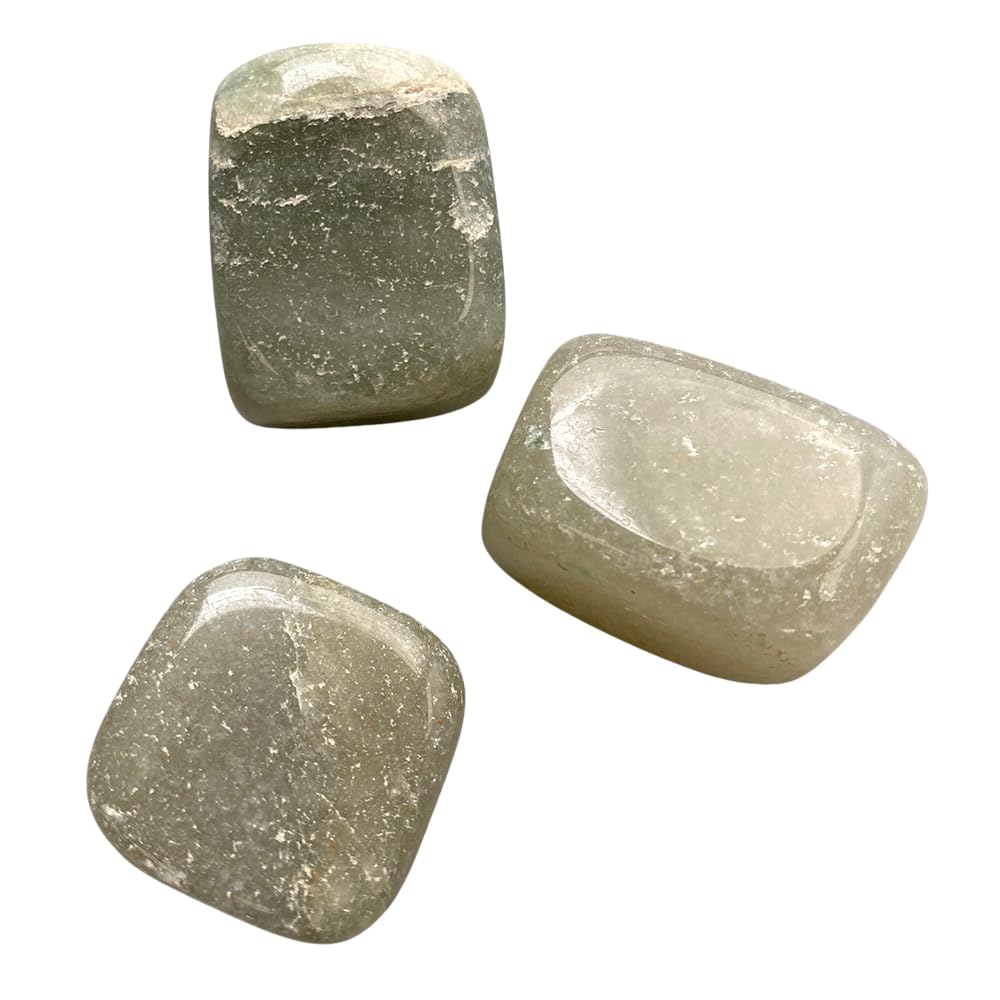 VIE Tumbled Crystals, Pack of 6, Green Aventurine