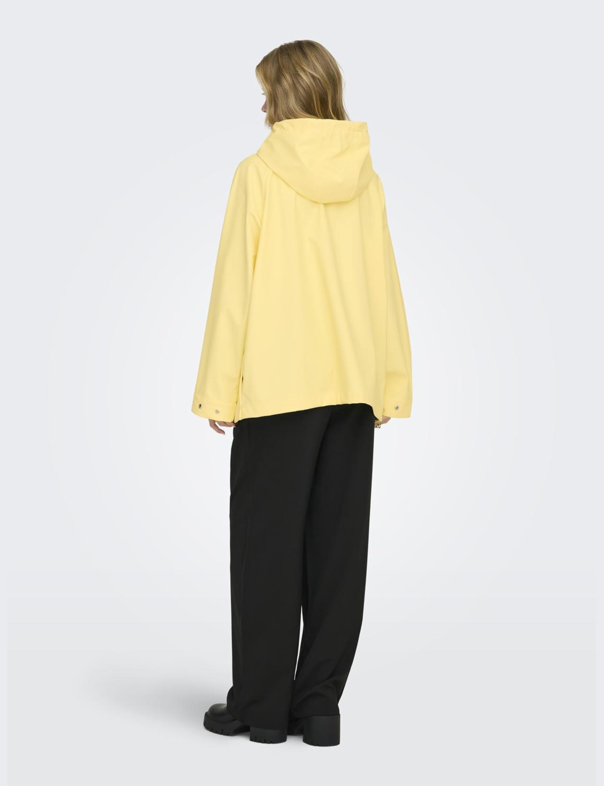 ONLY Onlelisa Raincoat Impemeable Corto Mujer