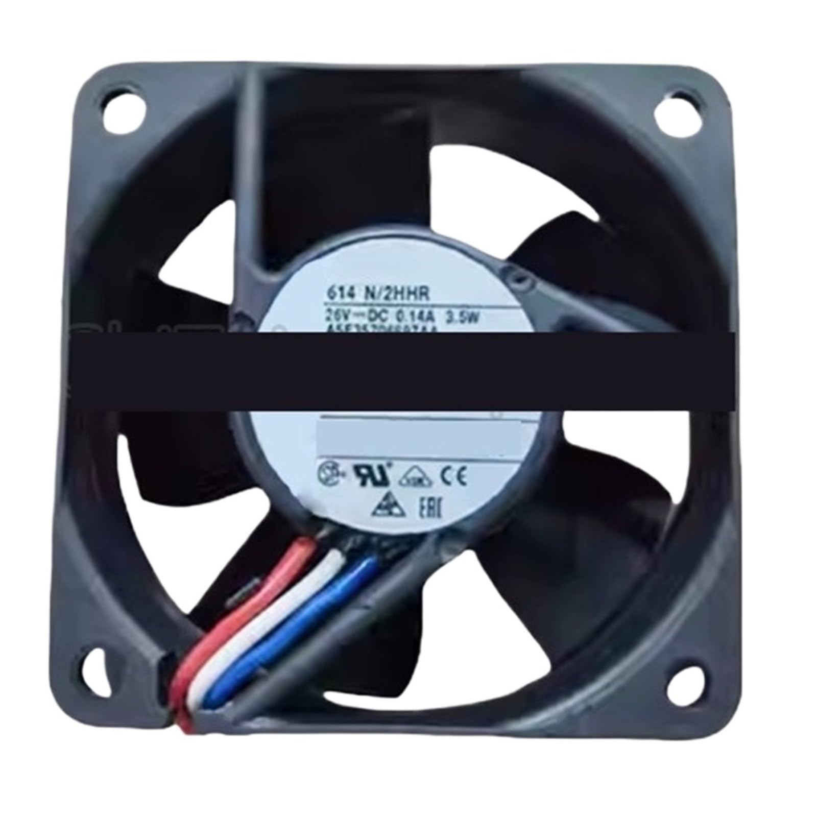 YMUGUEGH 614N/2HHR 26V 0.14A 3.5W 6025 Inverter Cooling Fan(Three-Wire)