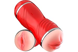 2in1 Premium Male Masturbation Cup, Innovation Silicone Hand Free Stroker Pocket Sex...