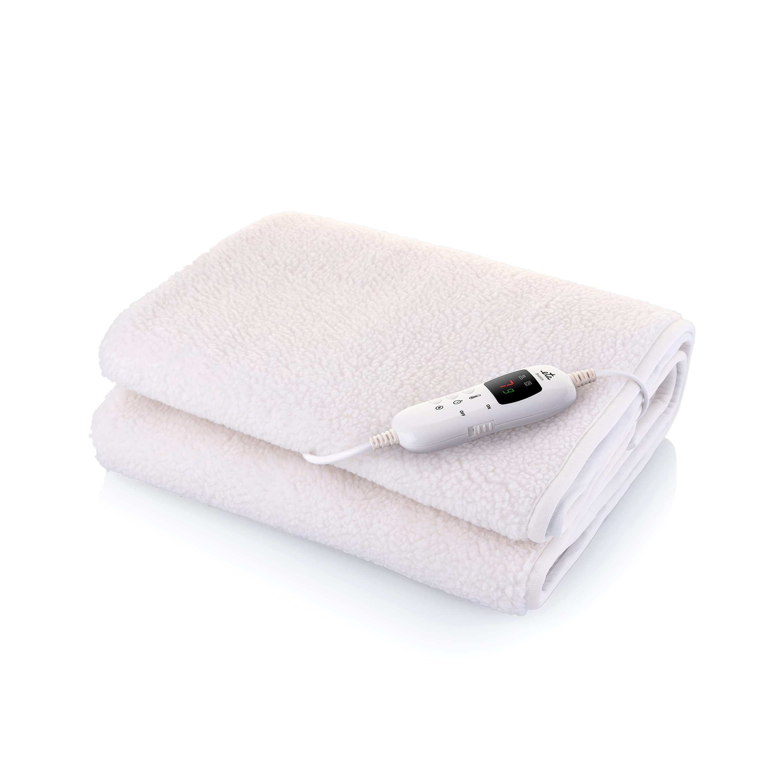 Shawn electric blanket with 9 levels of temperature setting, dimensions 80  x 160 cm, polar fleece material, timer 1-9 hours : Amazon.de: Health u0026  Personal Care