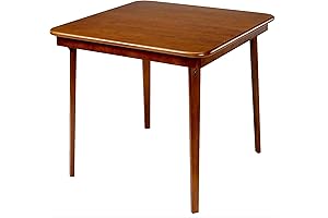 MECO Stakmore Foldable Dining Table: Space-Saving Solution for Seamless Gatherings