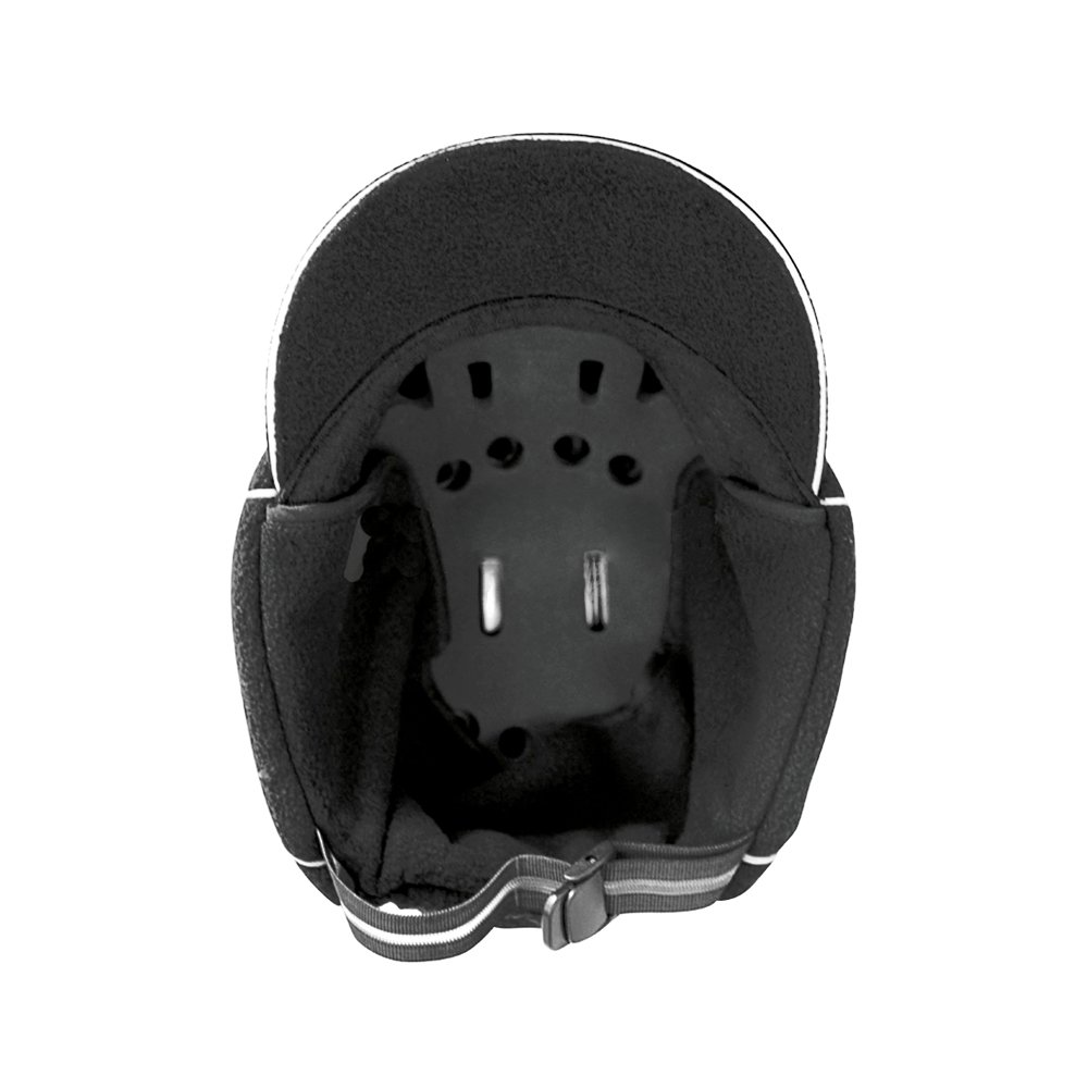 Gorra Seguridad Invierno ABS Forro - Visera 5 cm - Norma: EN 812 - Testada hasta -30ºC - Color: Negro
