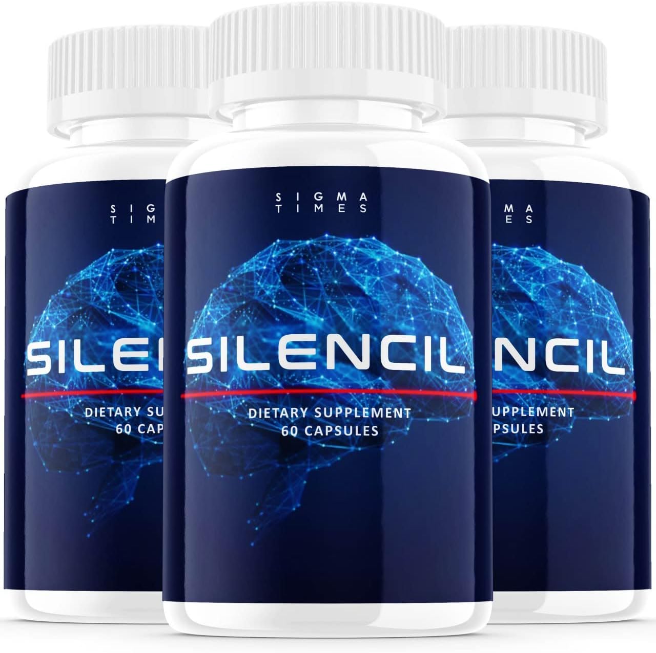 sigma times (3 Pack) Silencil for Tinnitus Silencil