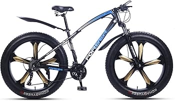 Amazon | ファットタイヤマウンテンバイク26インチ7/21/24/27/30速度