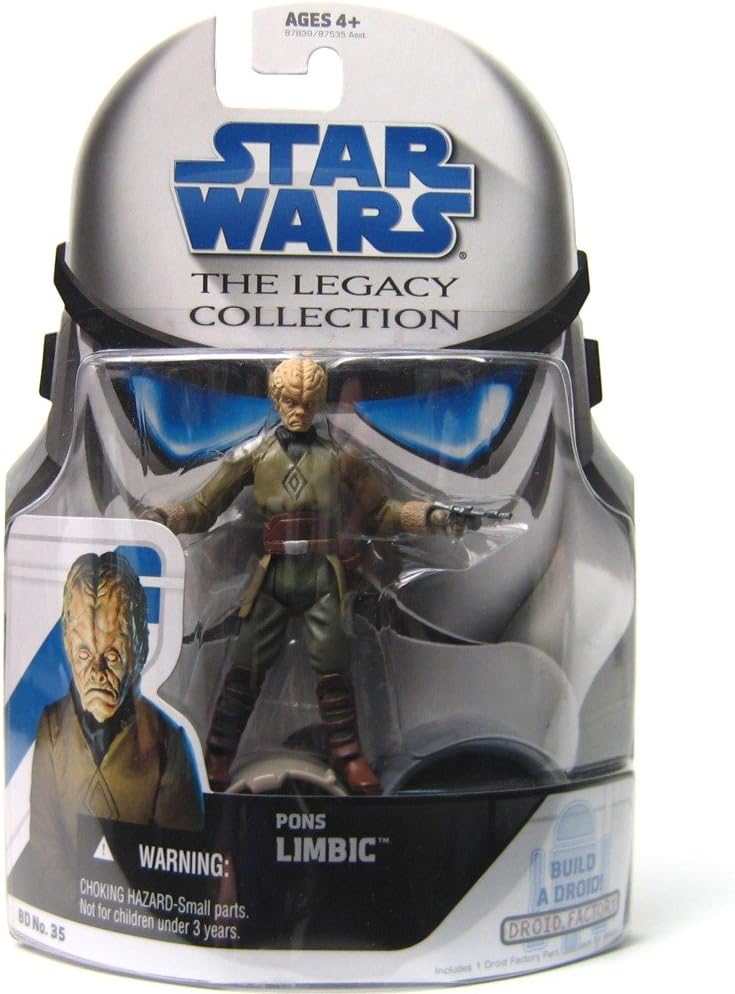 Star Wars Legacy Collection Build-A-Droid Factory Action Figure BD No. 35 Pons Limbic