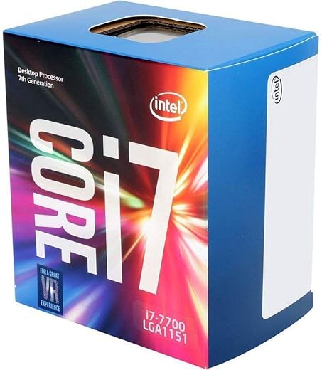 Intel® Core™ i7-7700 Processor 8M Cache, up to 3.60 GHz 7th Generation Intel® Core™ i7 Processors