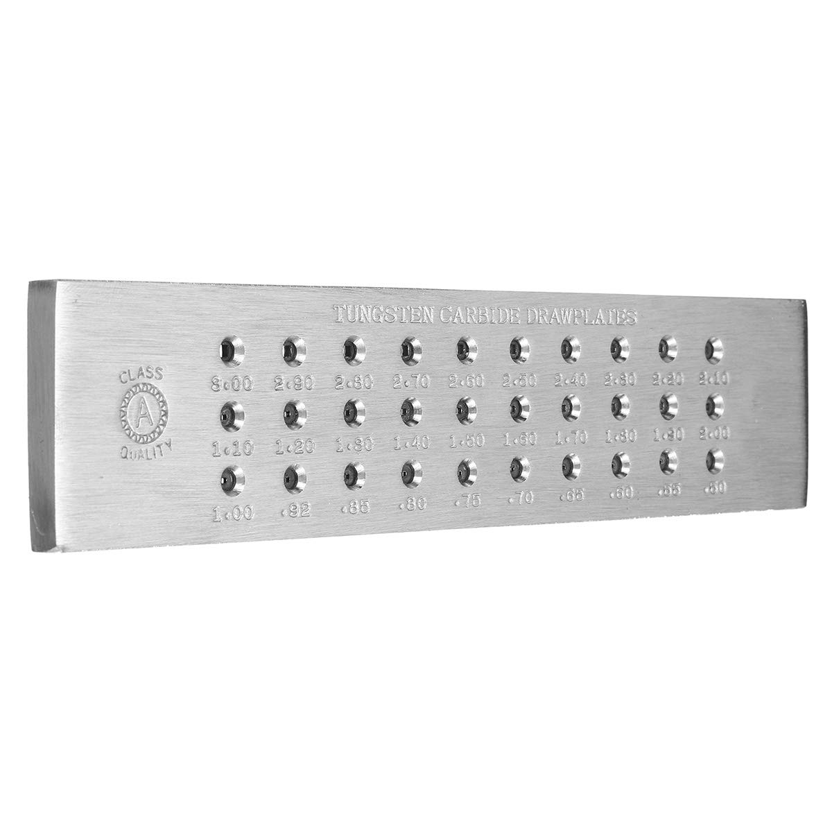 3.00-0.5Mm Tungsten Carbide Steel Wire Drawplates 30 Square Holes Wiring Draw Plate