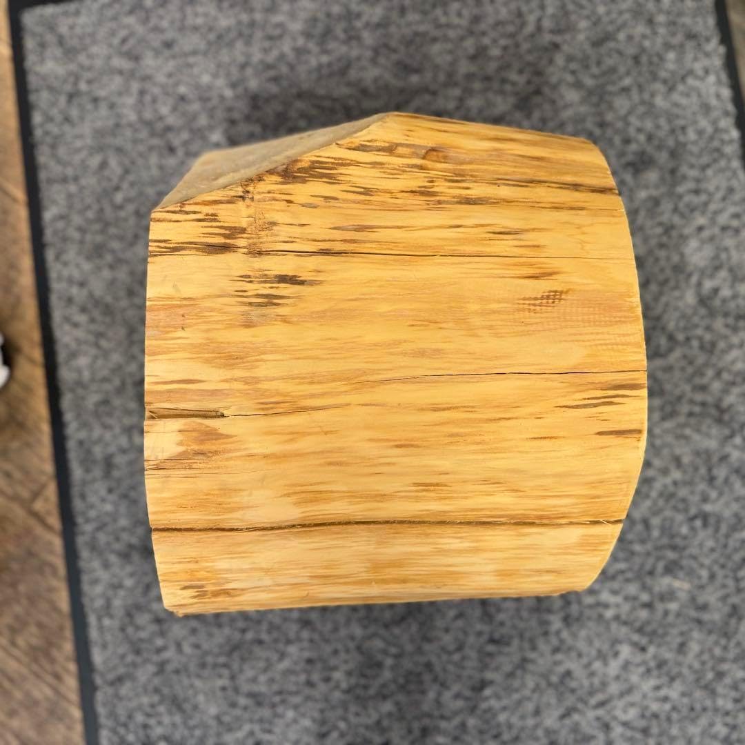 H149☆天然ヒノキ☆丸太☆切り株☆ちゃぶ台☆テーブル☆飾り台 【公式 H149☆天然ヒノキ☆丸太☆切り株☆ちゃぶ台☆テーブル☆飾り台 【公式