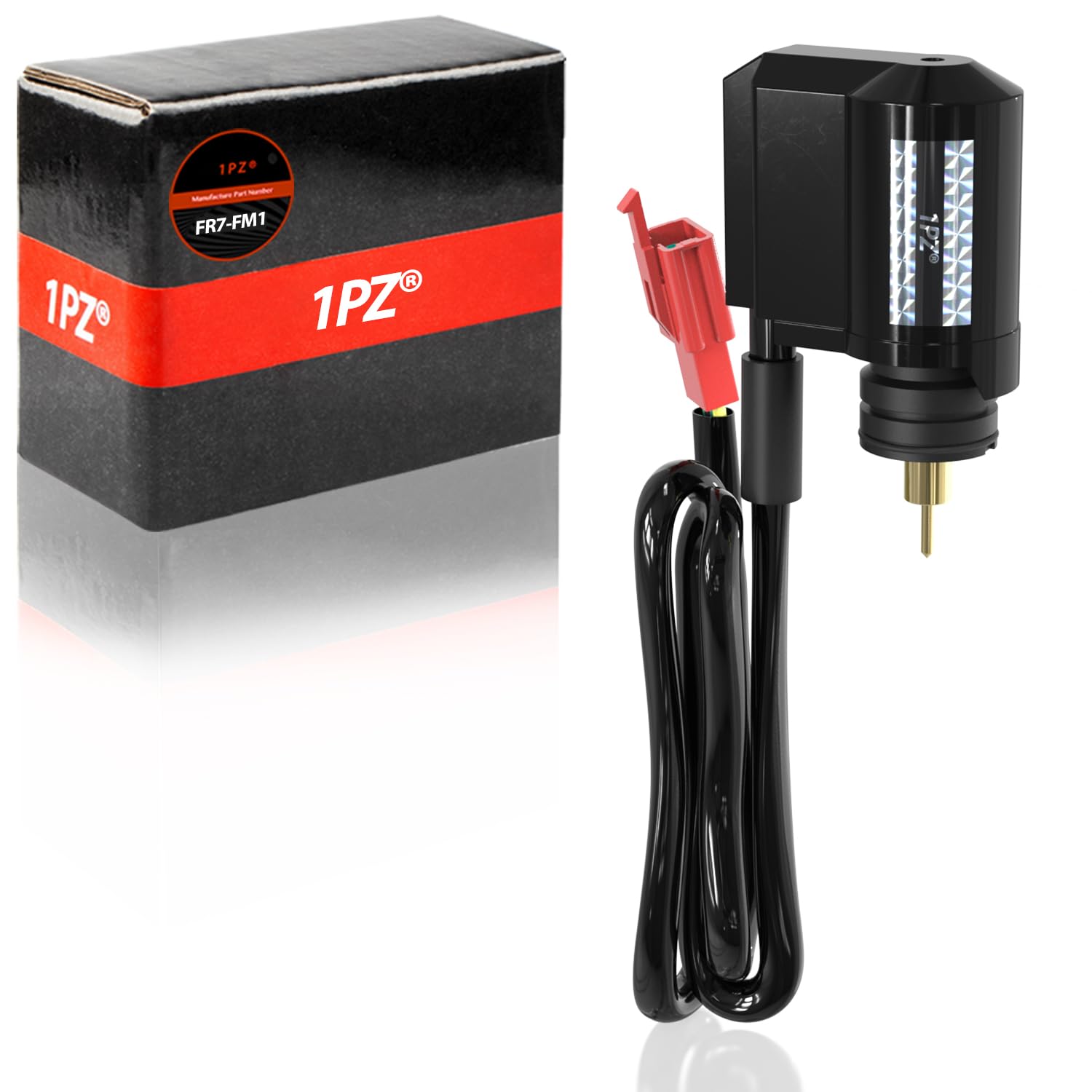 1PZ FR7-FM1 Arranque de 2 clavijas IP65 ABS - Arranque Automático de Carburador Universal de Reemplazo para Scooter GY6 50cc 125cc 150cc Fácil de Instalar (Plug & Play)